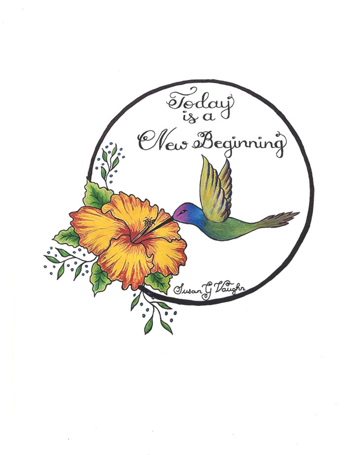 Hummingbird print
