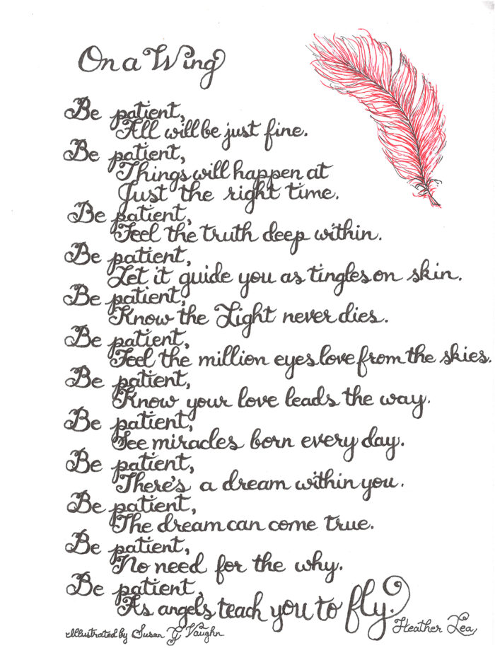 On a Wing Poem
